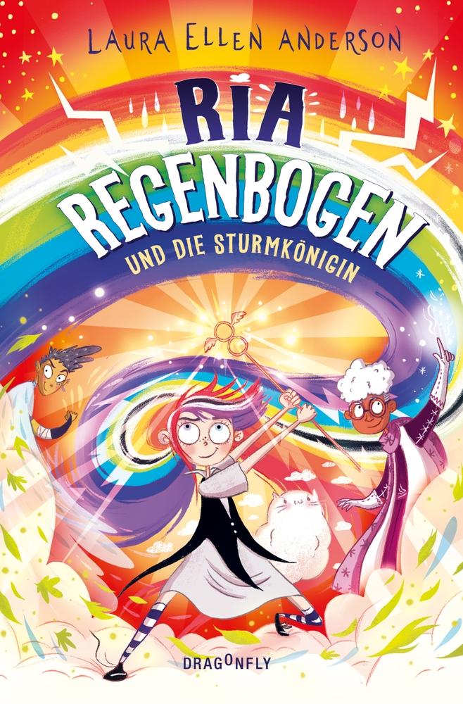 Vorderes Coverbild Ria Regenbogen und die Sturmkönigin (Band 3)