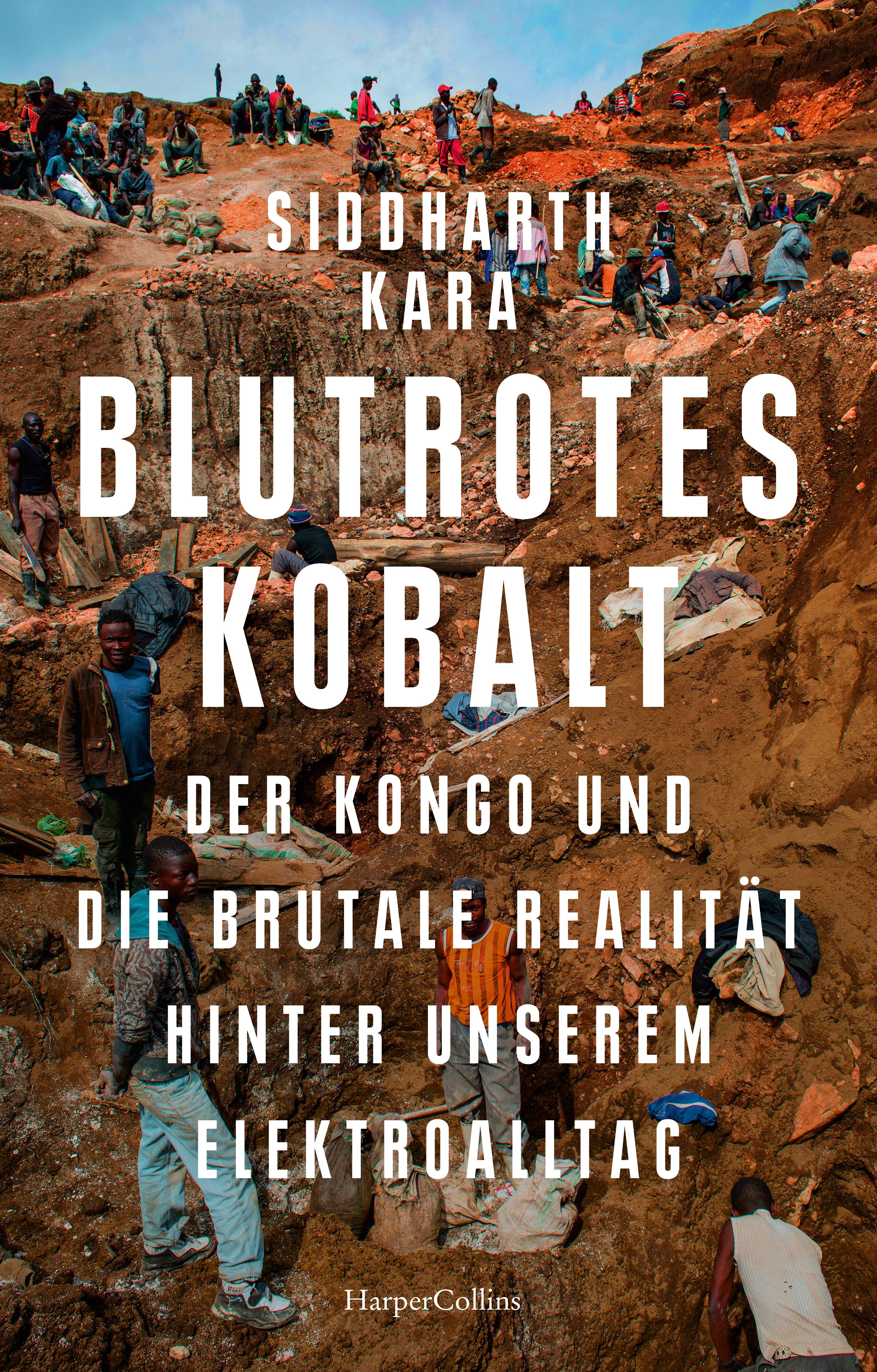 Vorderes Coverbild Blutrotes Kobalt. Der Kongo und die brutale Realität hinter unserem Konsum