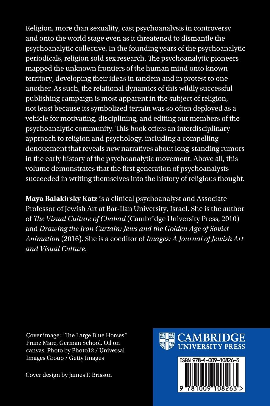 Rückseitencover Freud, Jung, and Jonah