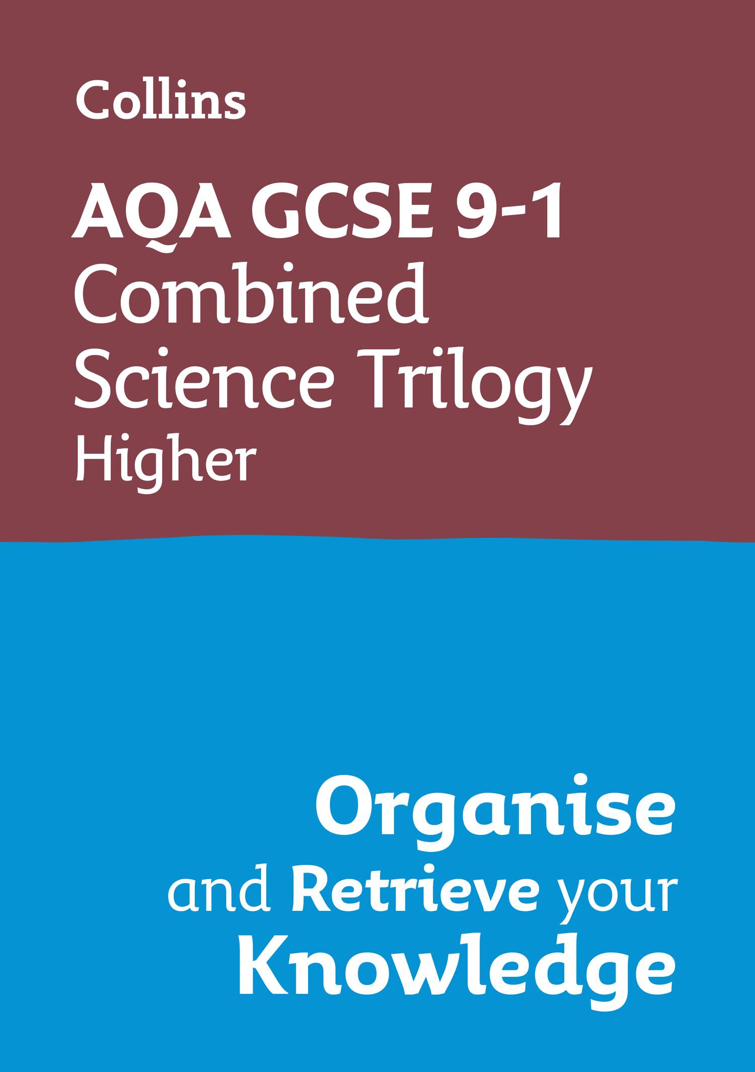 Vorderes Coverbild Collins GCSE Science 9-1: Aqa GCSE 9-1 Combined Science Trilogy Higher