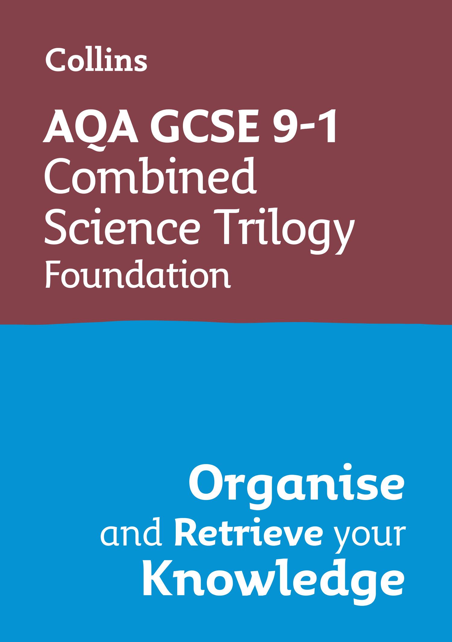 Vorderes Coverbild Collins GCSE Science 9-1: Aqa GCSE 9-1 Combined Science Trilogy Foundation