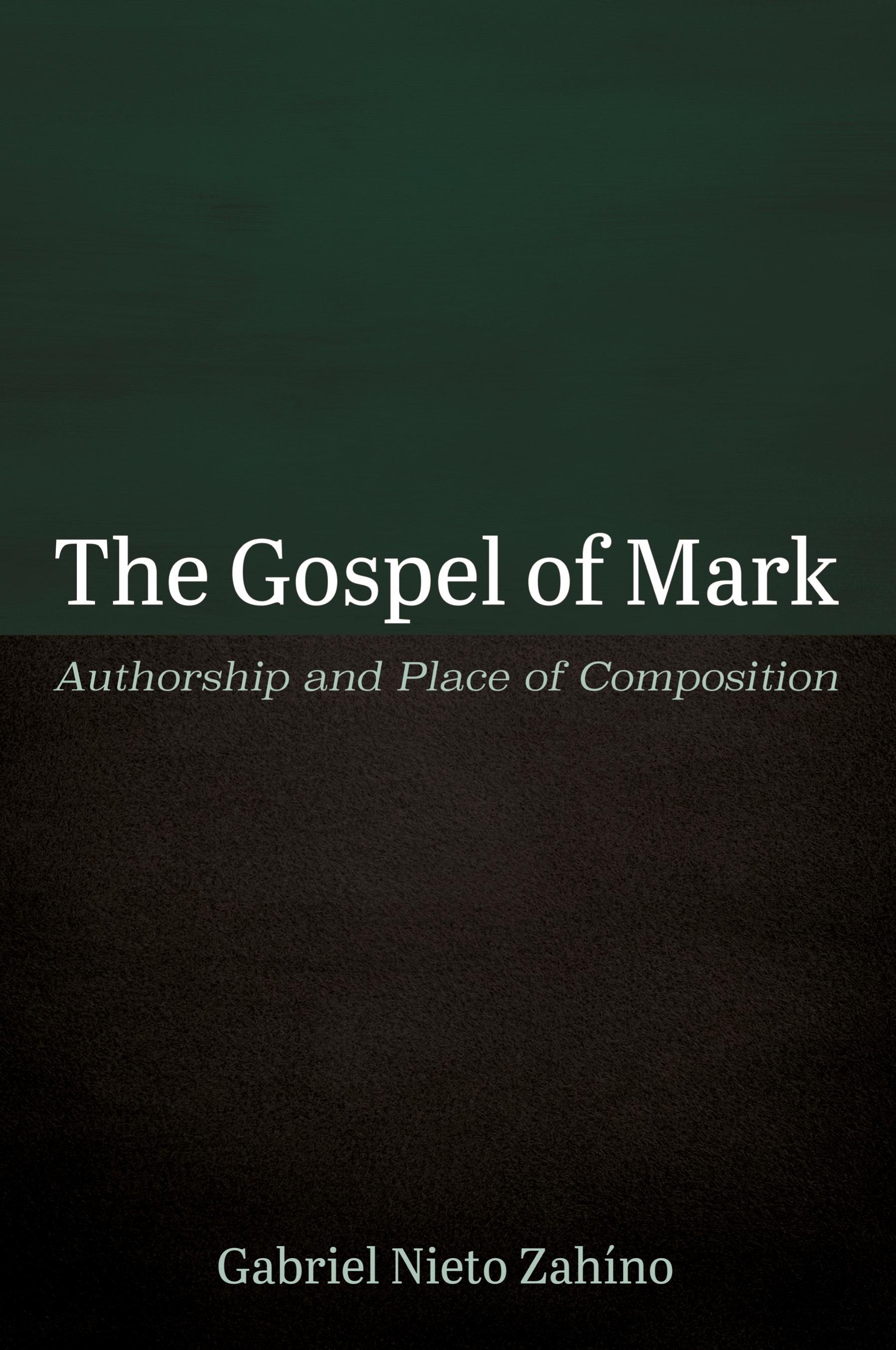 Vorderes Coverbild The Gospel of Mark