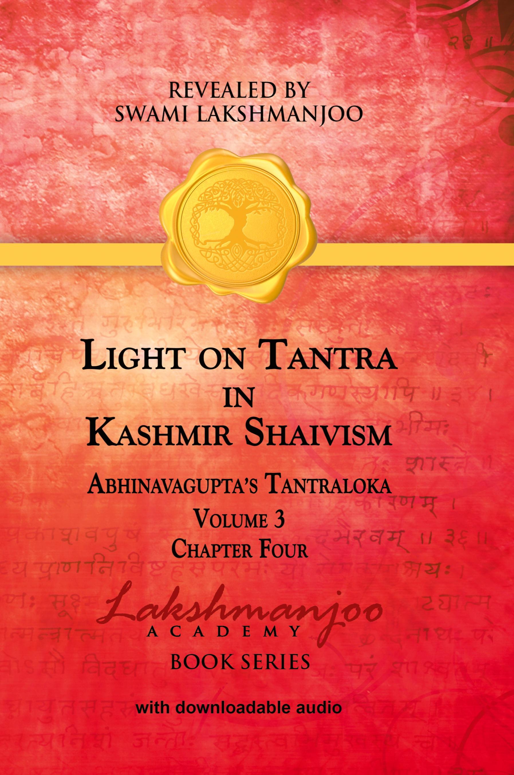 Vorderes Coverbild Light on Tantra in Kashmir Shaivism - Volume 3