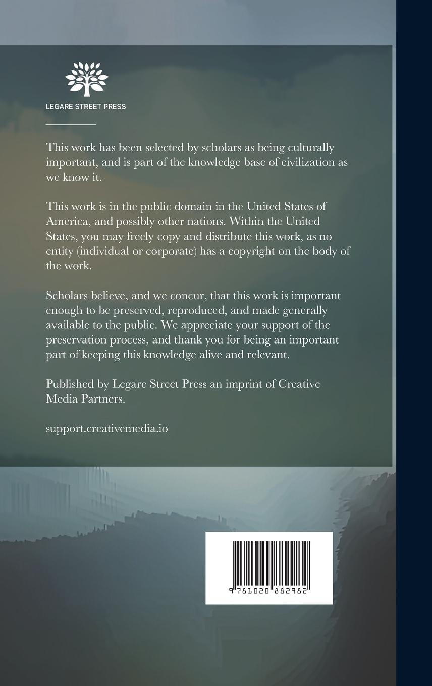 Rückseitencover A History of English Dramatic Literature to the Death of Queen Anne; Volume I