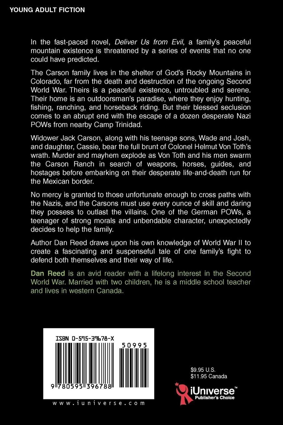 Rückseitencover Deliver Us from Evil