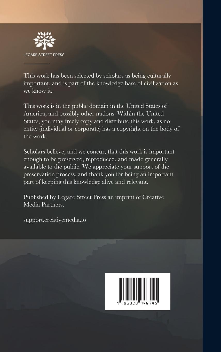 Rückseitencover A Selection of Papers on Arctic Geography and Ethnology