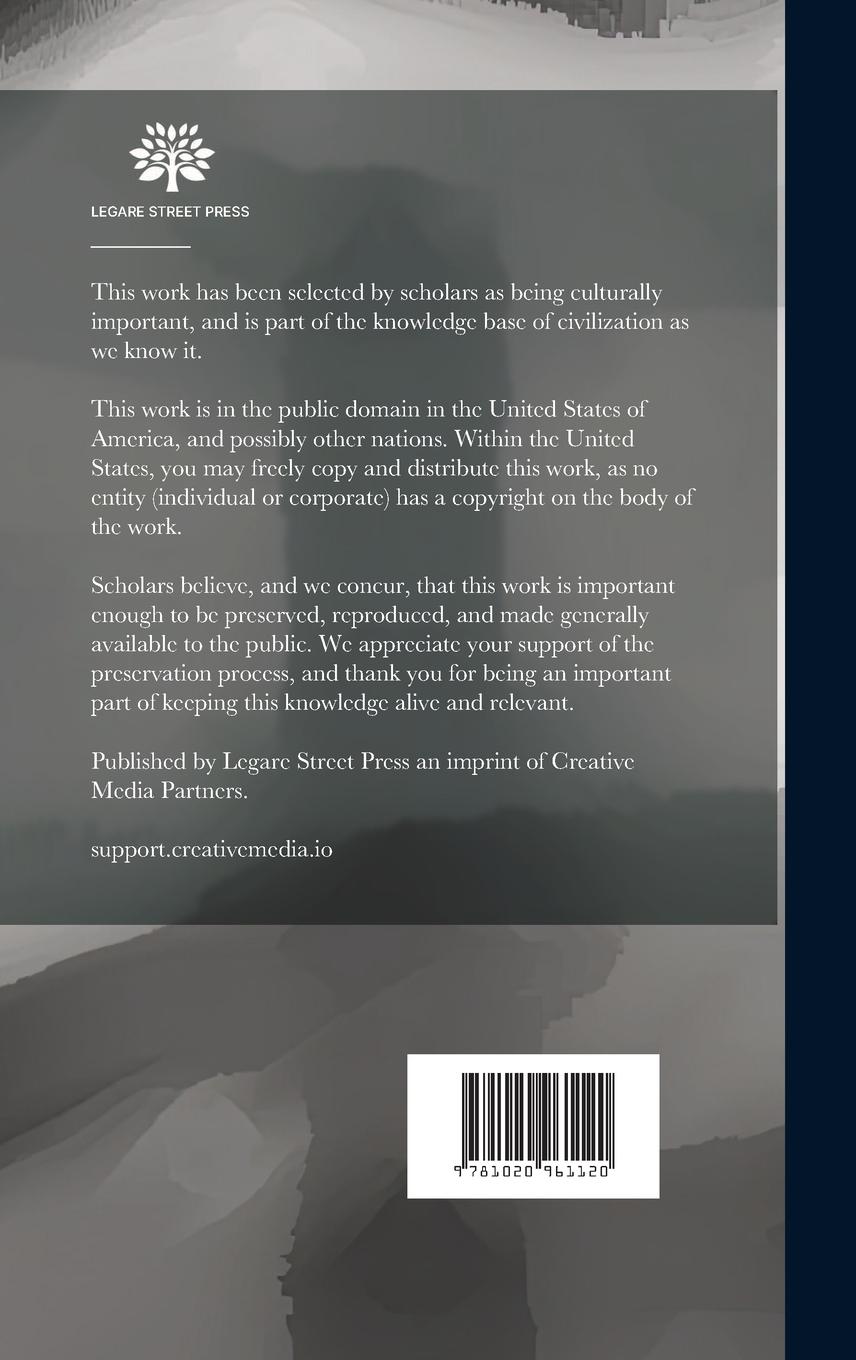 Rückseitencover A Condensed Geography And History Of The Western States, Or The Mississippi Valley; Volume 2