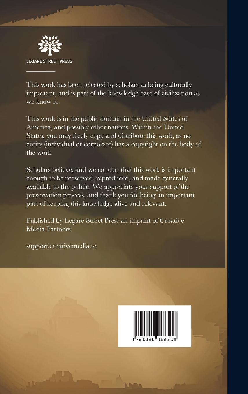 Rückseitencover Manitoba And The Great Northwest: The Field For Investment