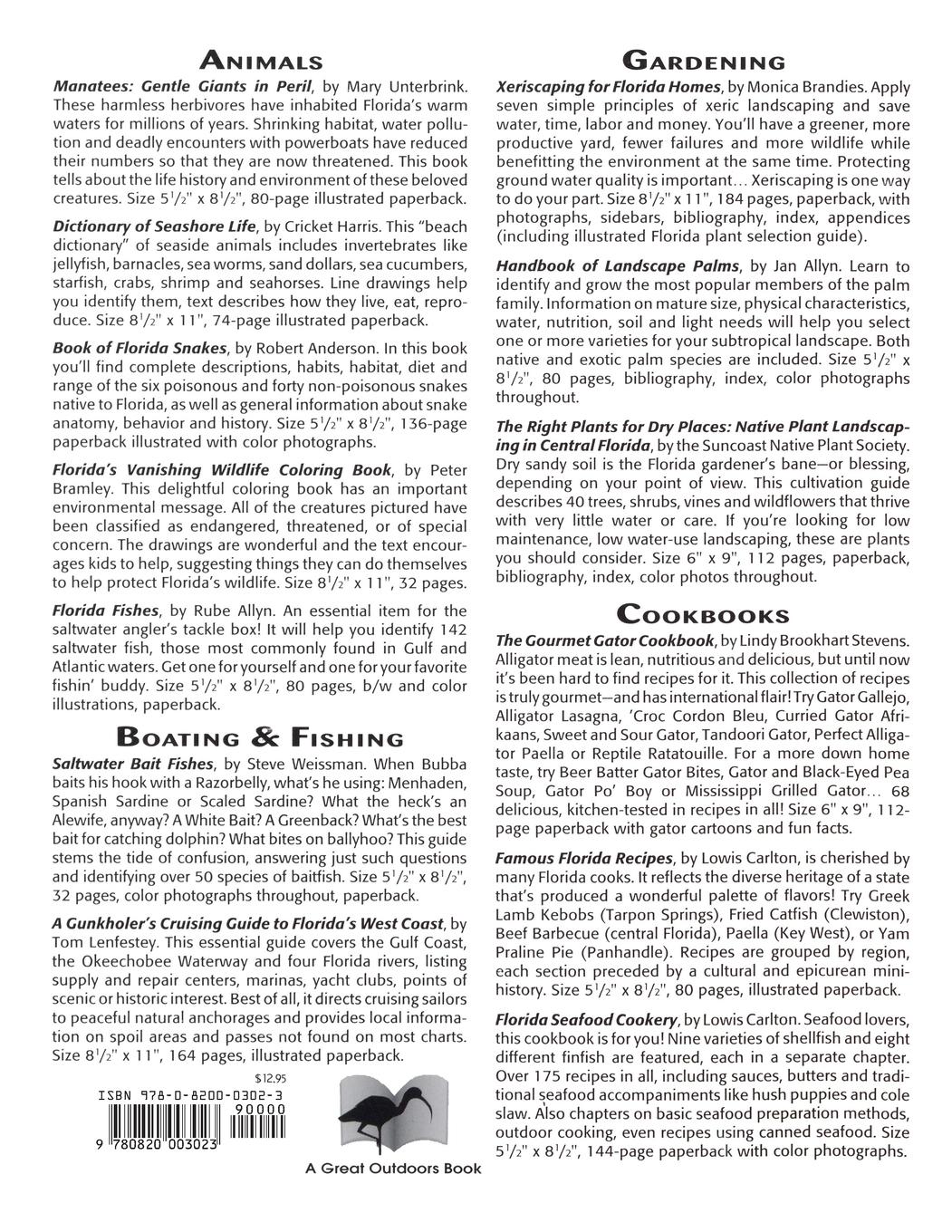 Rückseitencover Great Outdoors Book of Alligators & Other Crocodilia