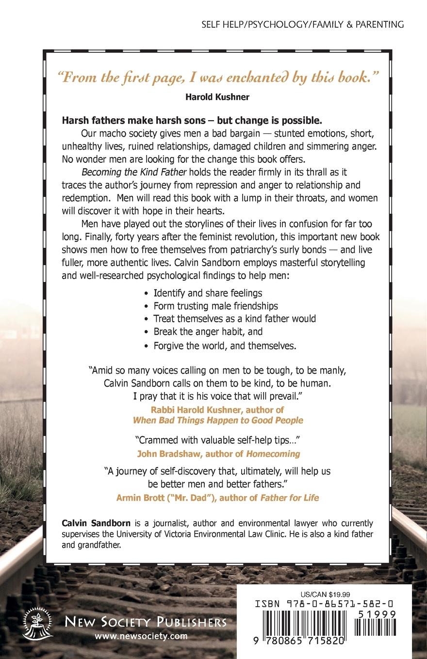 Rückseitencover Becoming the Kind Father