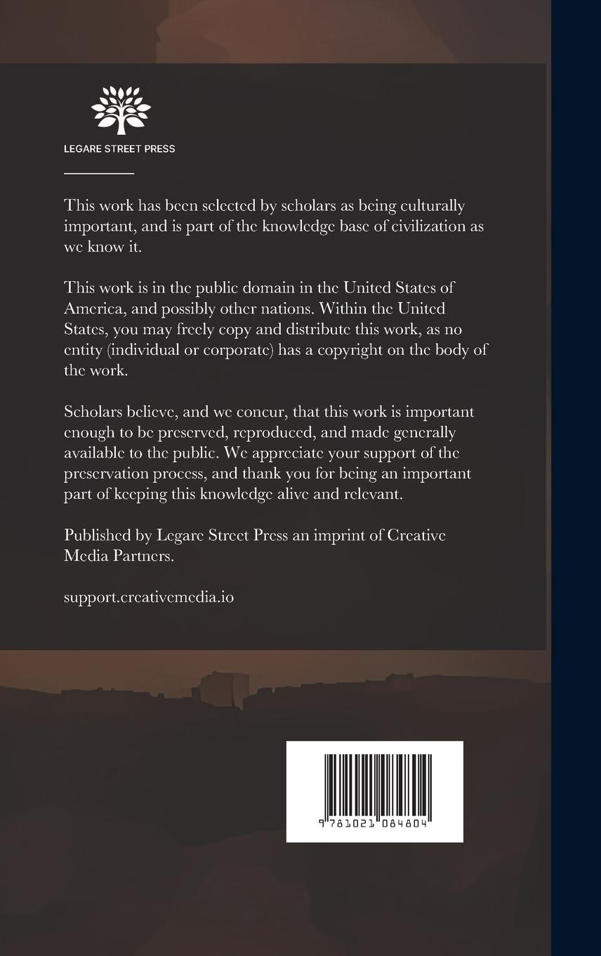 Rückseitencover Les Armes À Feu Portatives, Tr. Par J.-N. Cuttat