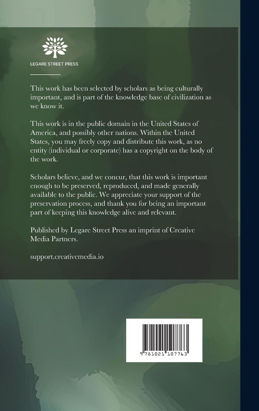Rückseitencover West Australian Metallurgical Practice: Being a Description of the Ore Treatment Mills and Processes of Twelve of the Principal Gold Mines of Western