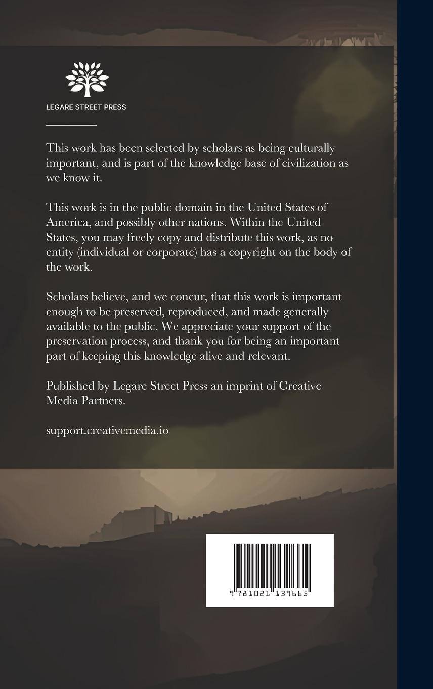 Rückseitencover Address of S. P. Langley: President of the American Association for the Advancement of Science