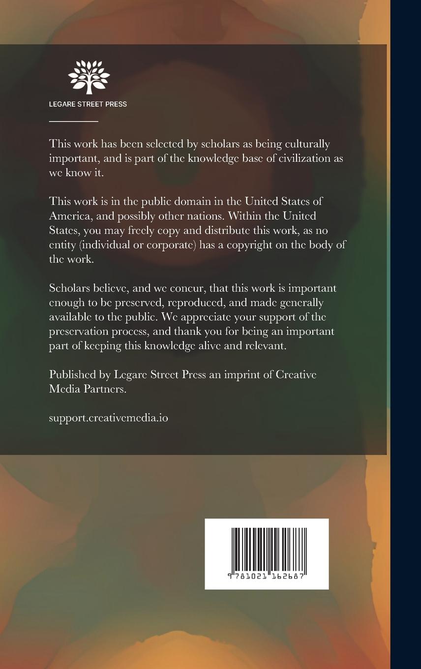 Rückseitencover Annual Report of the Bureau of American Ethnology to the Secretary of the Smithsonian Institution (1925-26); Volume 43