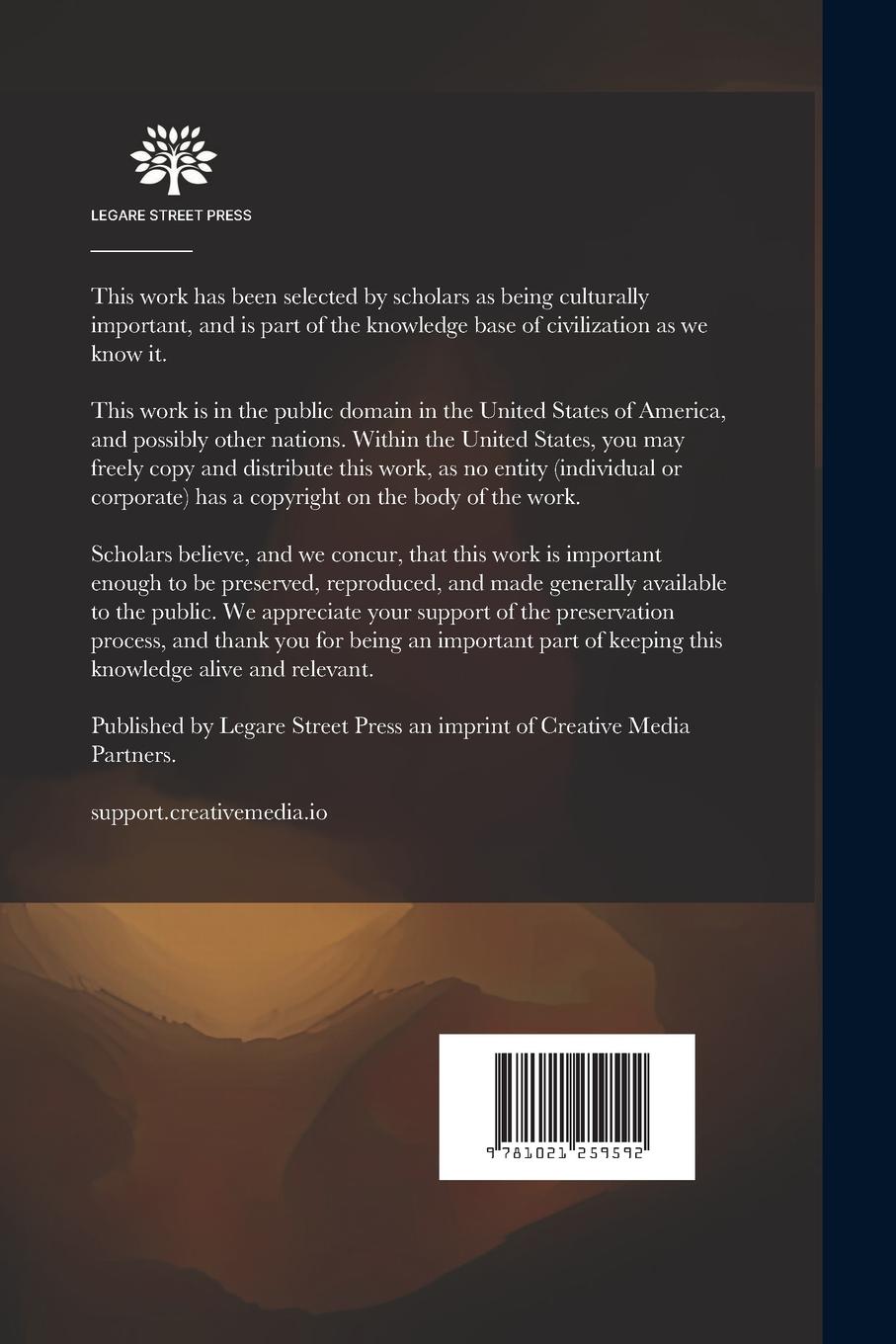 Rückseitencover The Book of Canticles; a new Rhythmical Translation