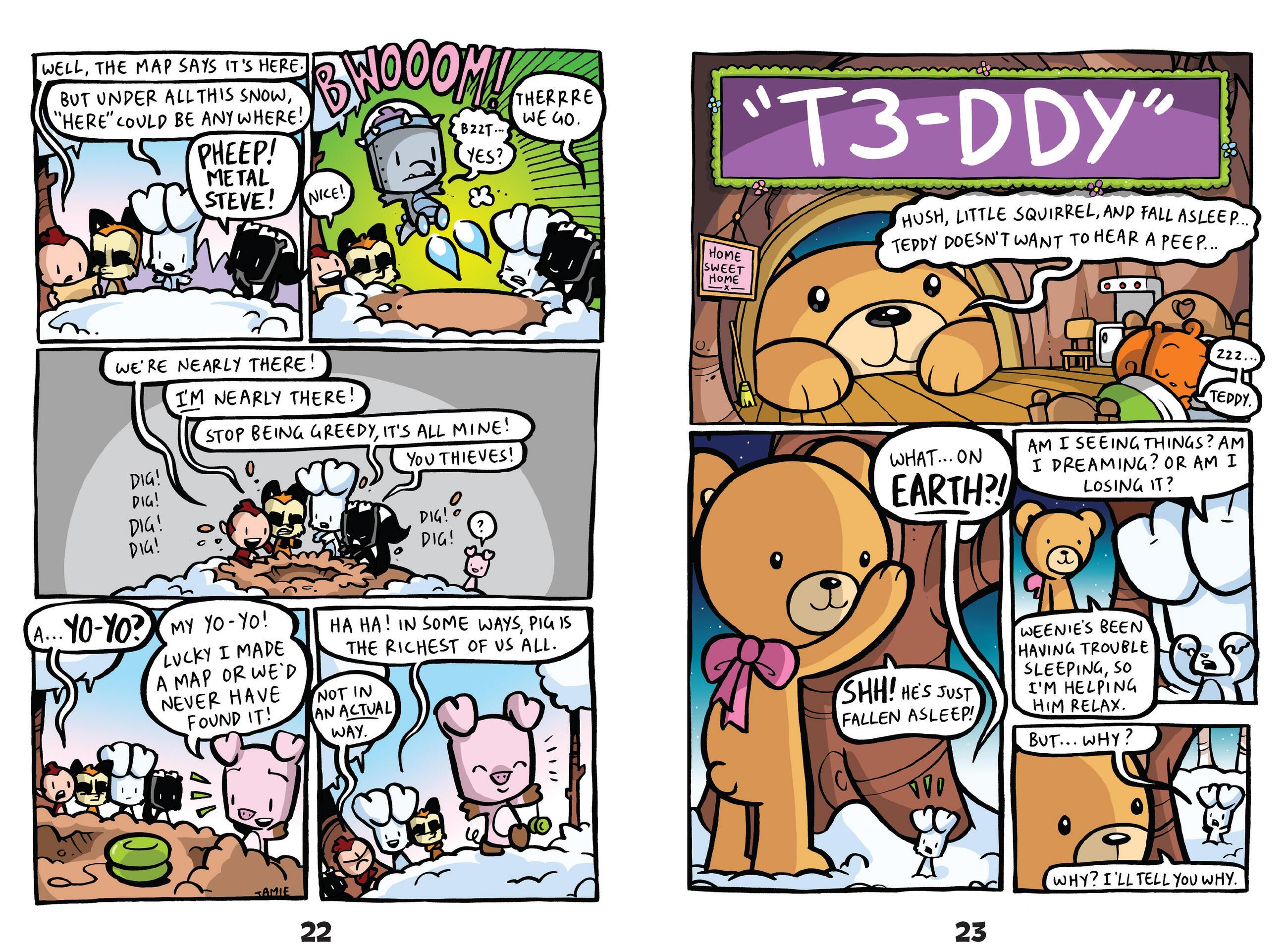 Beispielinhalt (Bild) Bunny vs. Monkey and the Human Invasion