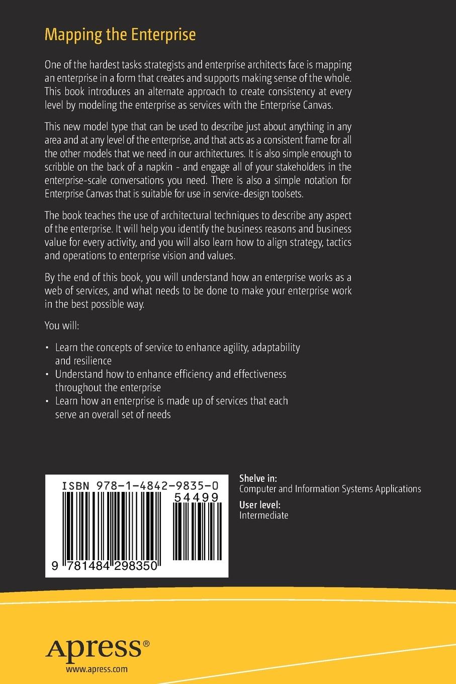 Rückseitencover Mapping the Enterprise