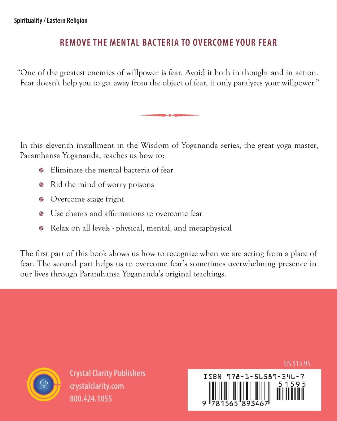 Rückseitencover How to Live Without Fear