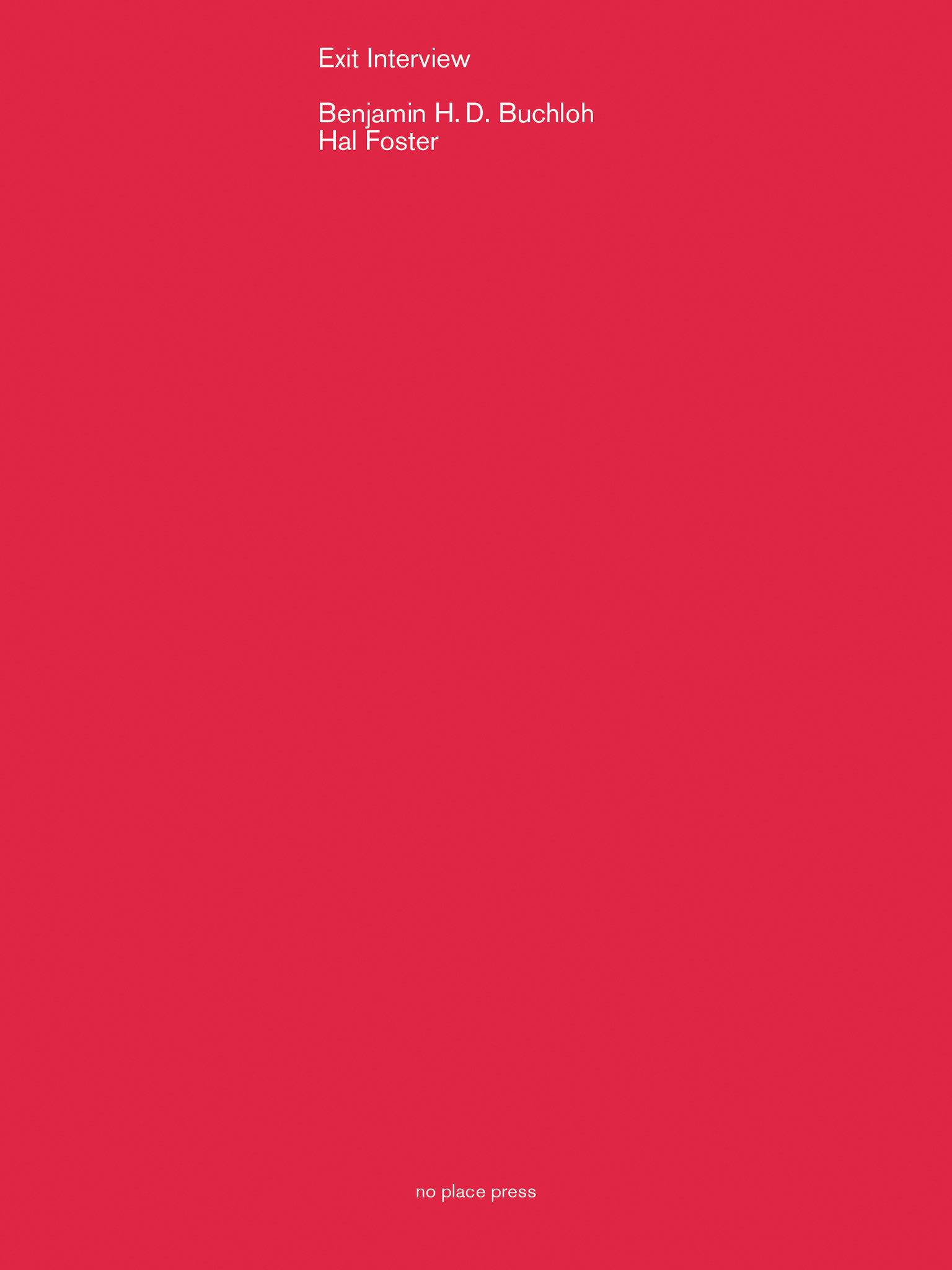 Vorderes Coverbild Exit Interview