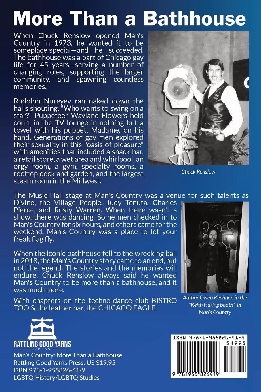 Rückseitencover Man's Country