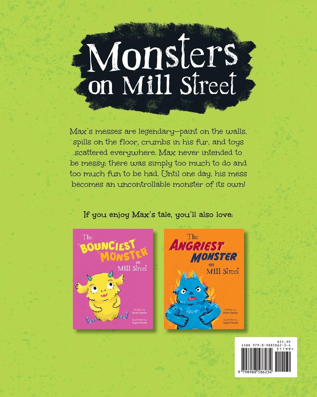 Rückseitencover The Messiest Monster on Mill Street