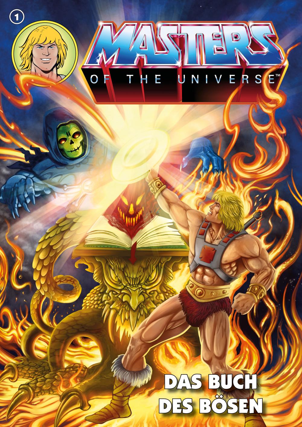 Vorderes Coverbild Masters of the Universe 1 - Das Buch des Bösen (Neuauflage)