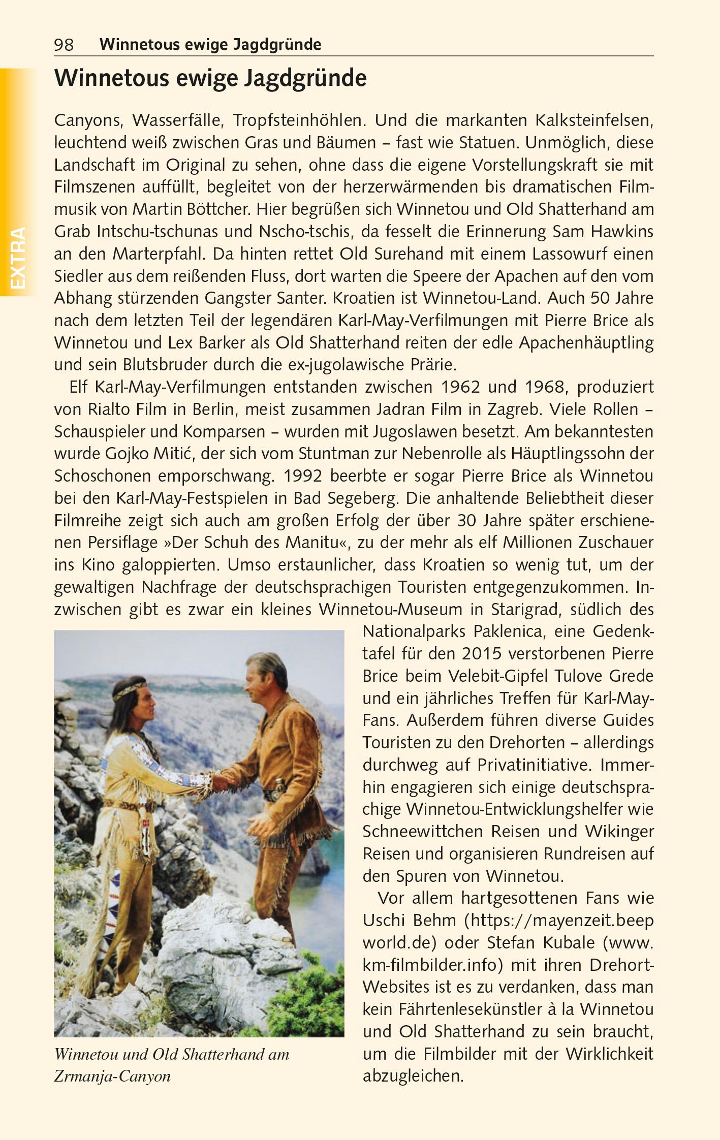 Beispielinhalt (Bild) TRESCHER Reiseführer Balkan