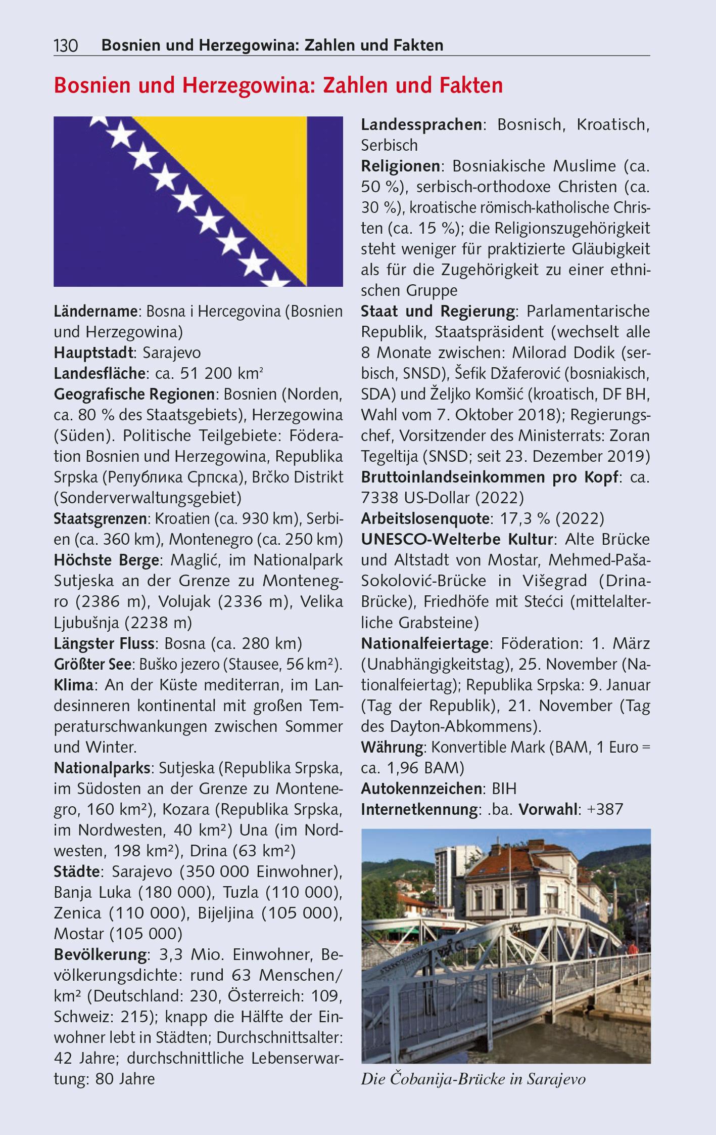Beispielinhalt (Bild) TRESCHER Reiseführer Balkan