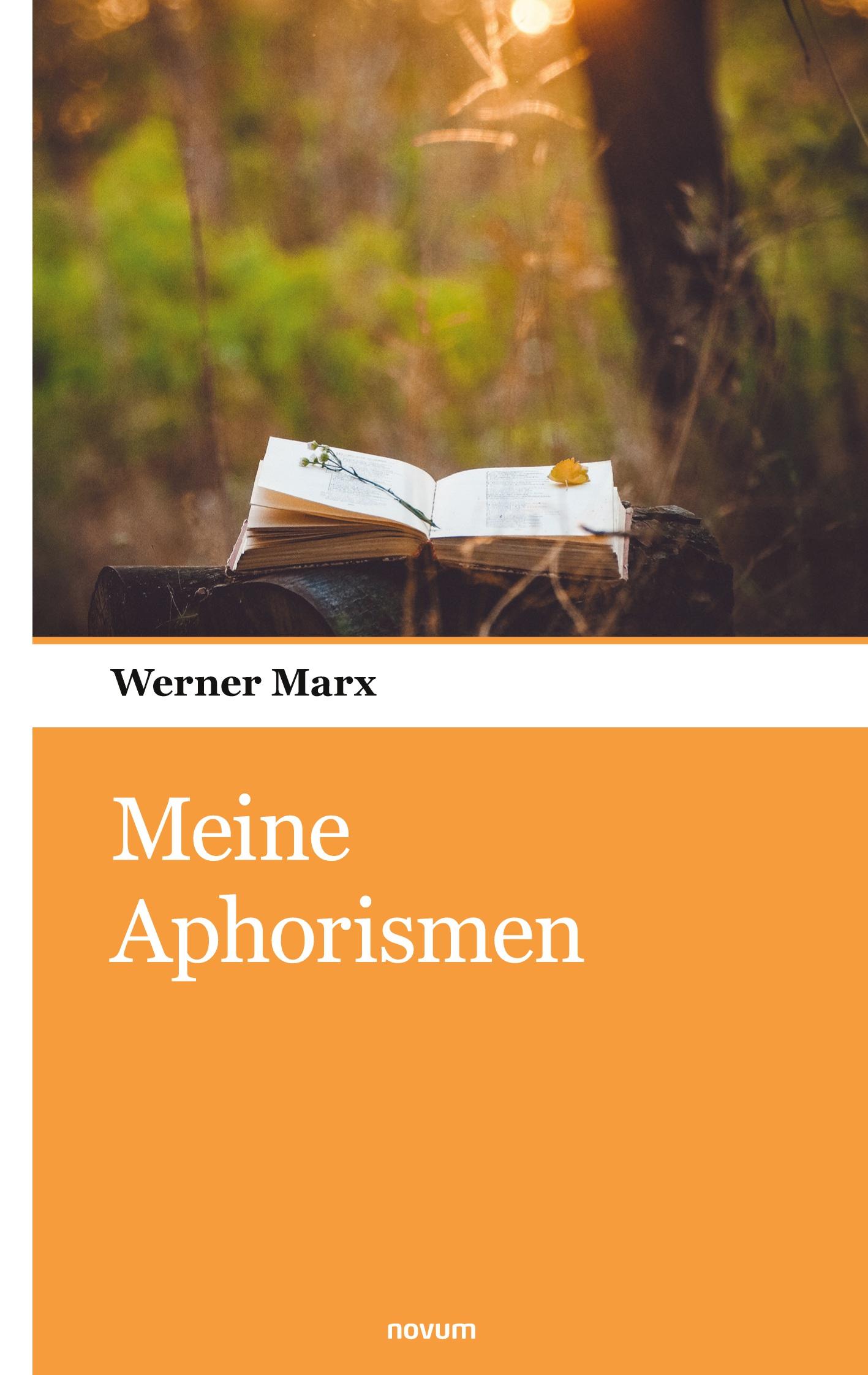 Vorderes Coverbild Meine Aphorismen