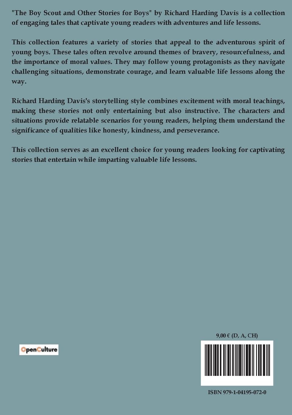Rückseitencover The Boy Scout And Other Stories for Boys