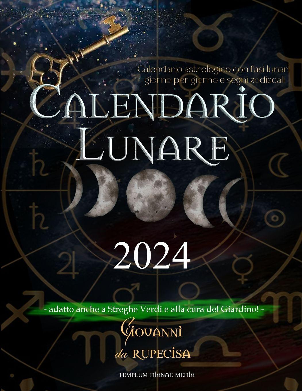 Vorderes Coverbild Calendario lunare 2024