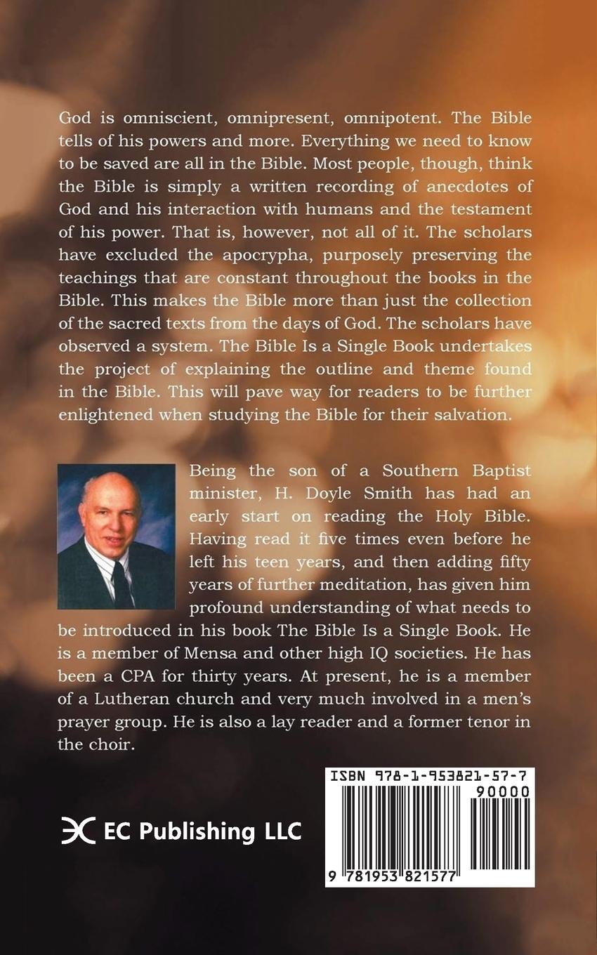 Rückseitencover The Bible is a Single Book