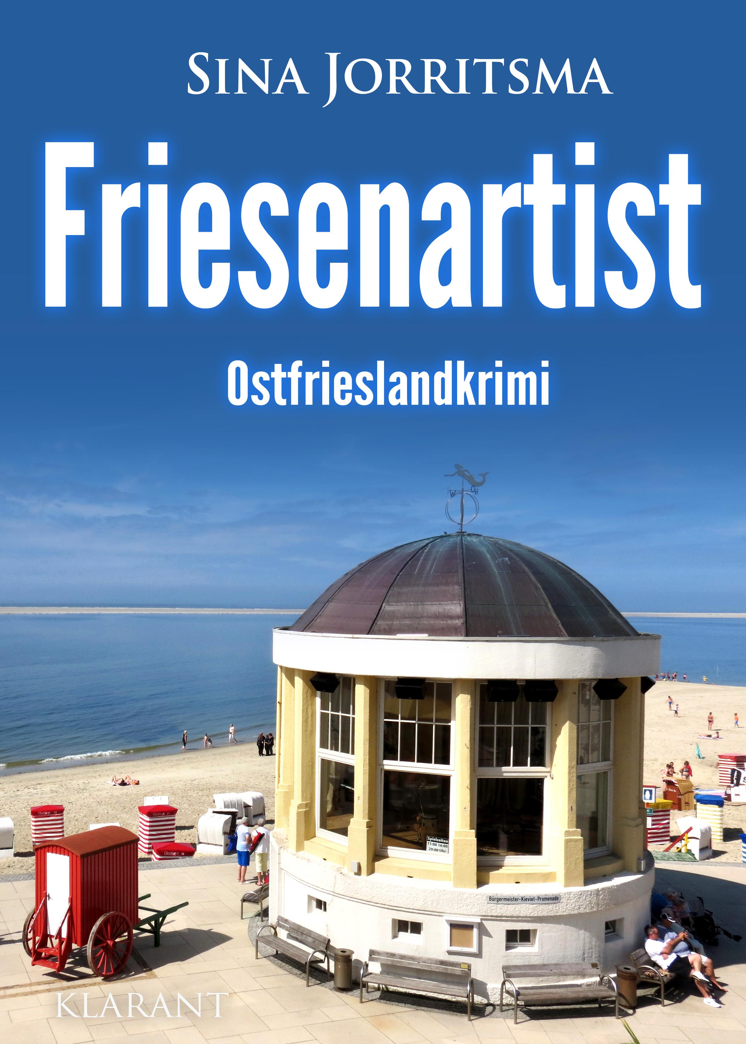 Vorderes Coverbild Friesenartist. Ostfrieslandkrimi