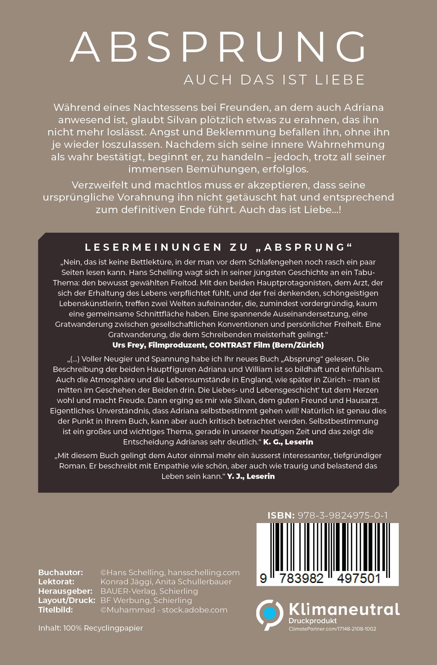Rückseitencover Absprung