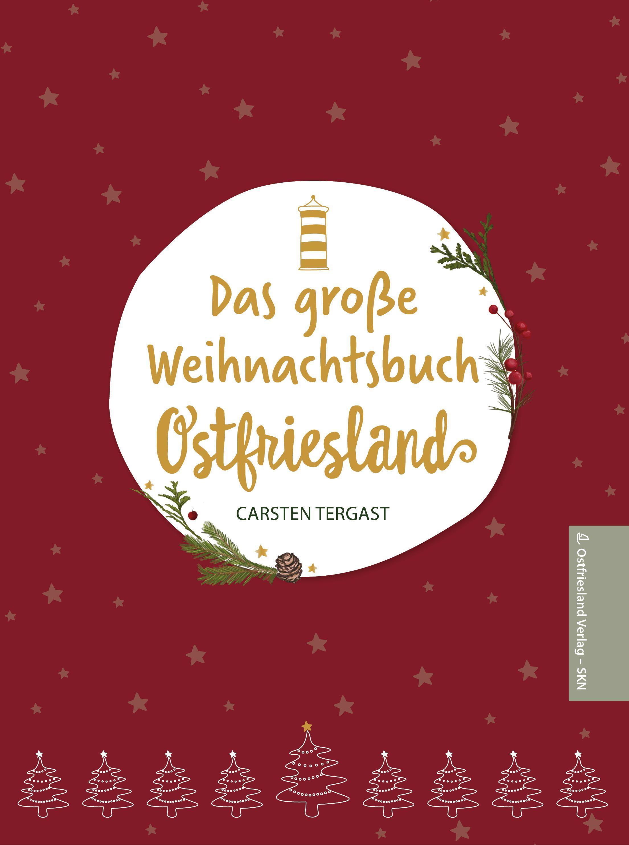 Vorderes Coverbild Das große Weihnachtsbuch Ostfriesland