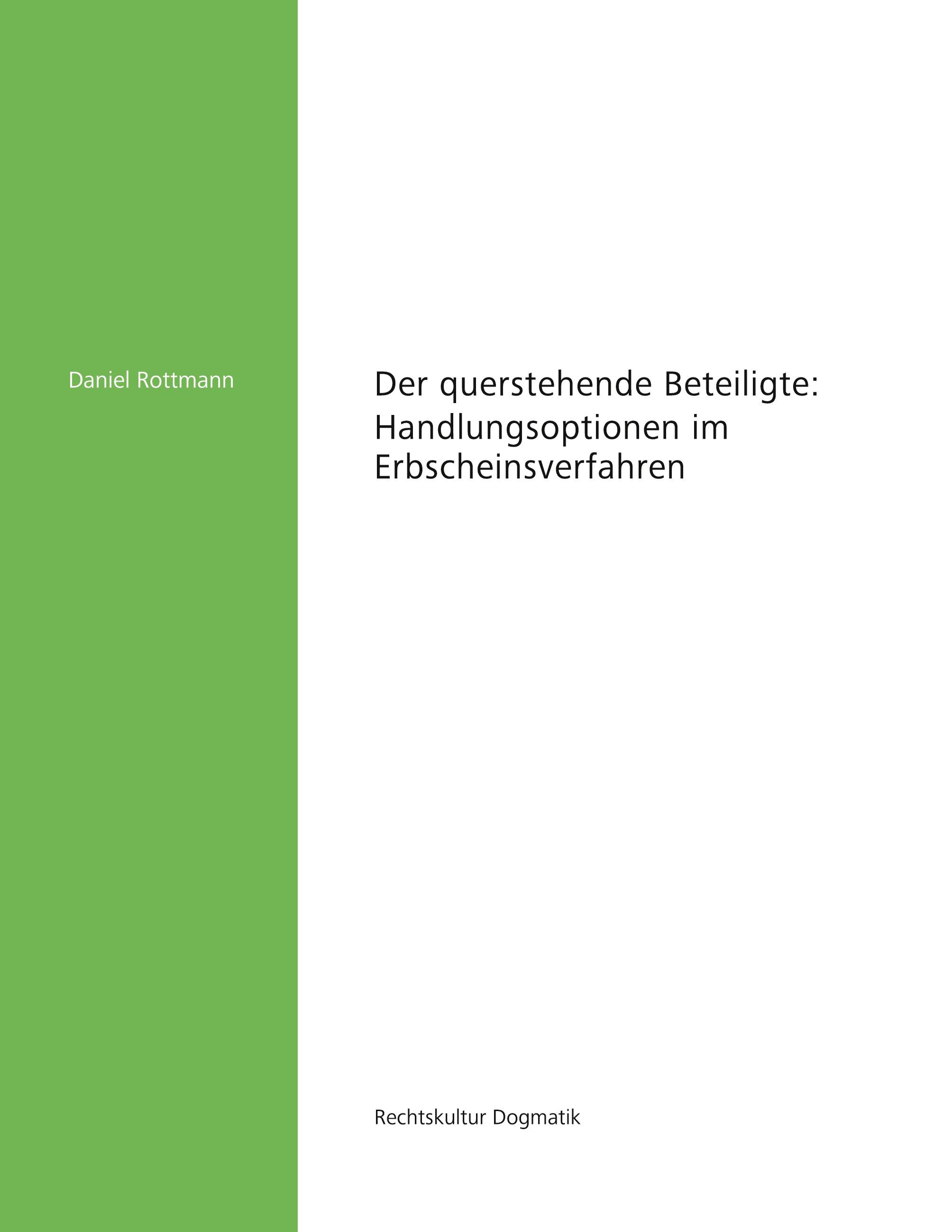 Vorderes Coverbild Der querstehende Beteiligte