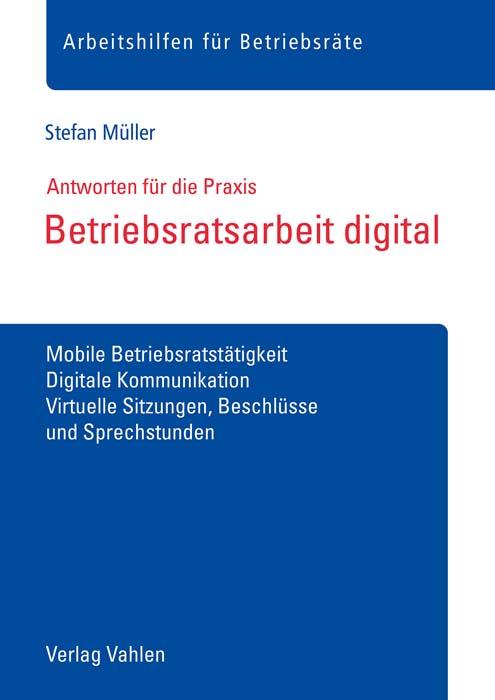 Vorderes Coverbild Betriebsratsarbeit digital