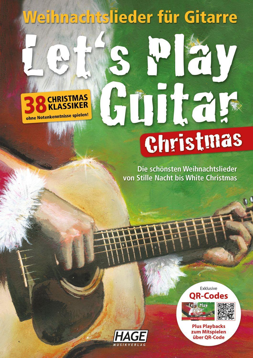 Vorderes Coverbild Let's Play Guitar Christmas