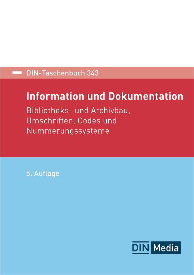 Vorderes Coverbild Information und Dokumentation