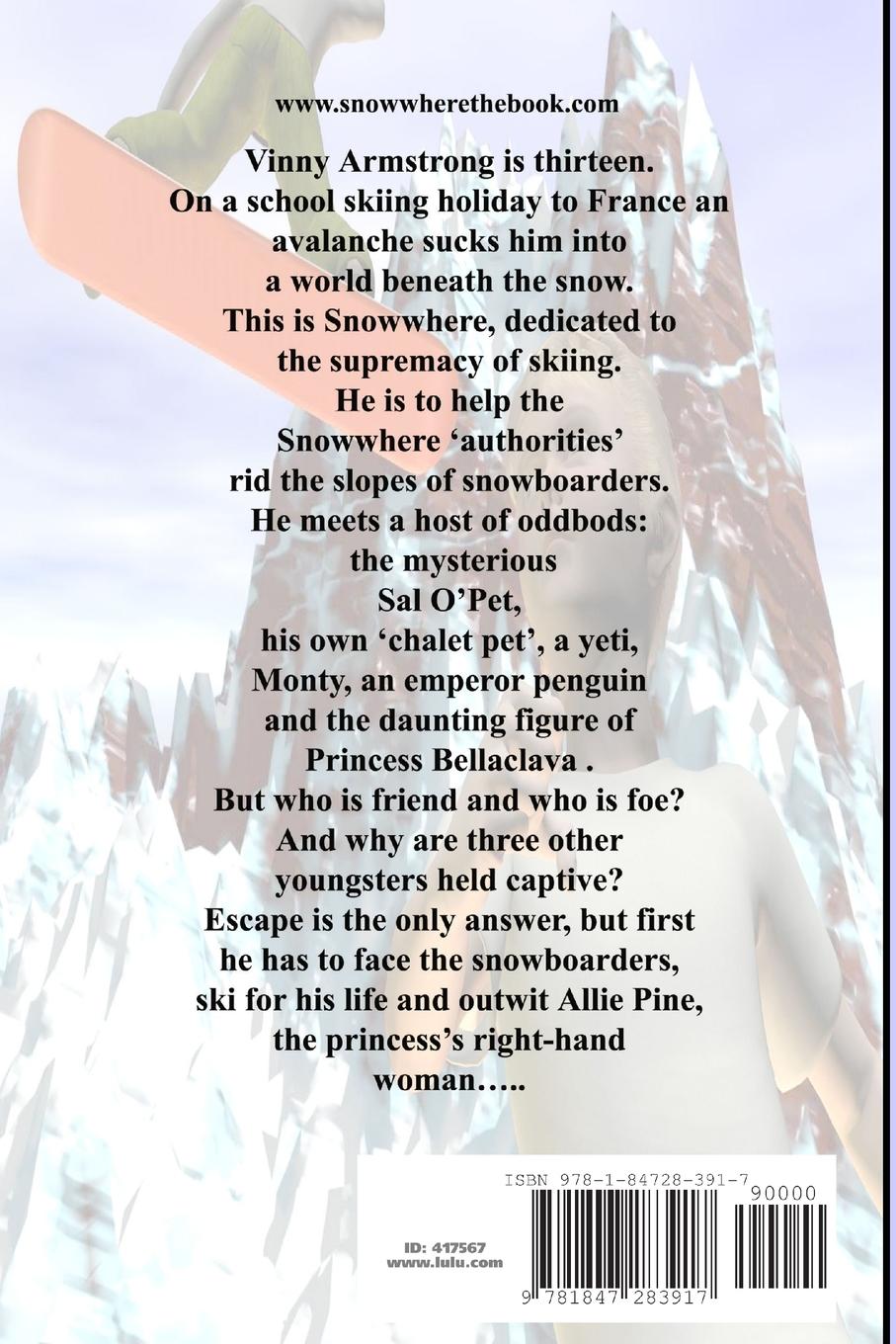 Rückseitencover Snowwhere