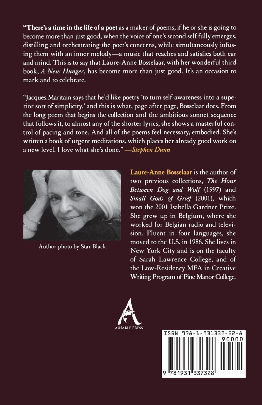 Rückseitencover A New Hunger