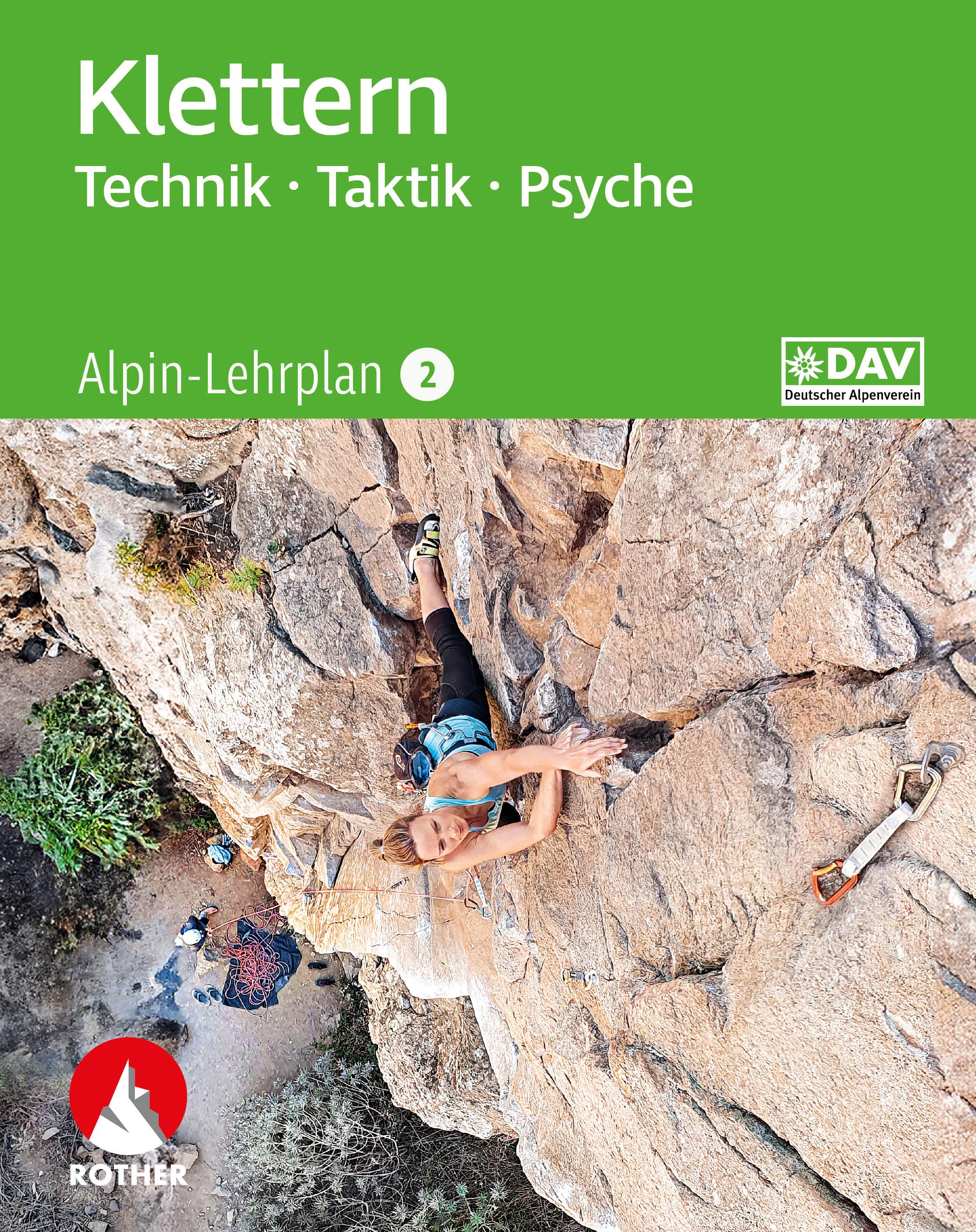 Vorderes Coverbild Alpin-Lehrplan 2: Klettern - Technik, Taktik, Psyche