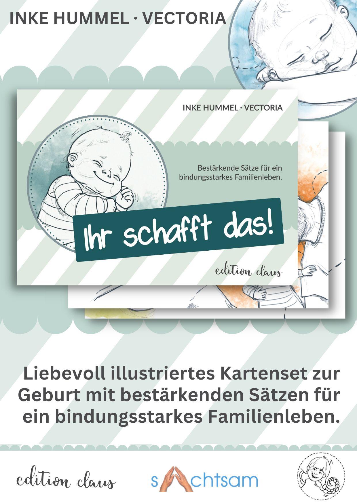 Vorderes Coverbild Kartenset "Ihr schafft das!"