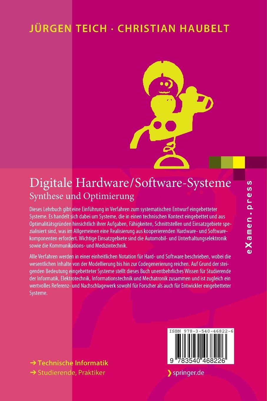 Rückseitencover Digitale Hardware/Software-Systeme