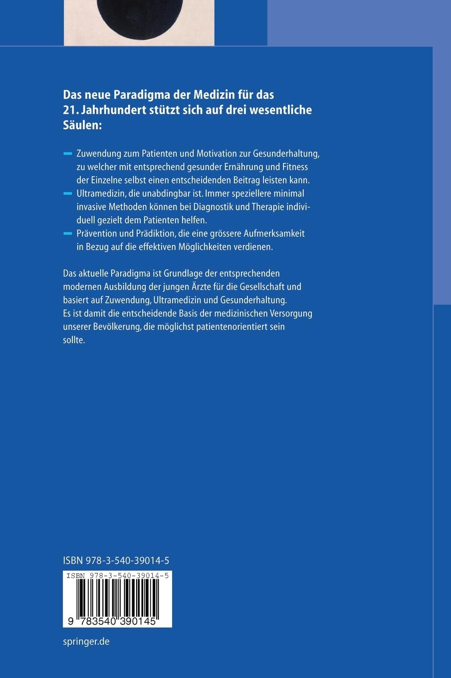 Rückseitencover Paradigma der Medizin im 21. Jahrhundert