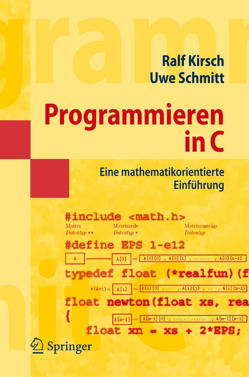 Vorderes Coverbild Programmieren in C