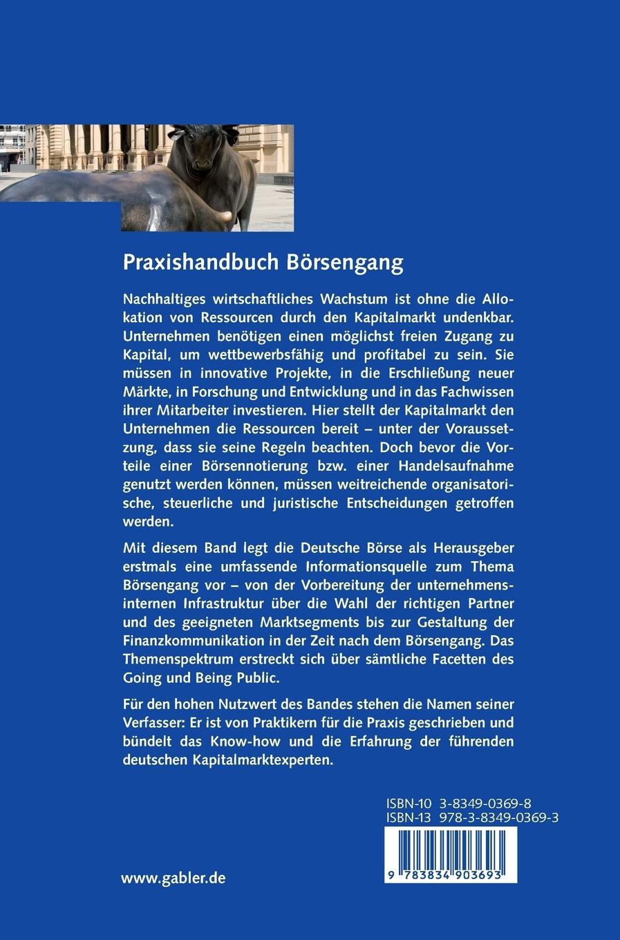 Rückseitencover Praxishandbuch Börsengang