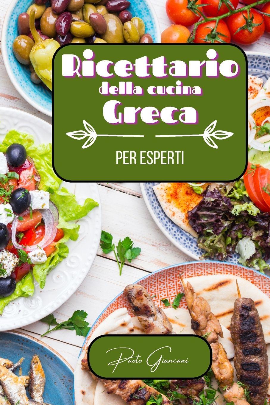 Vorderes Coverbild Ricettario della cucina greca per esperti