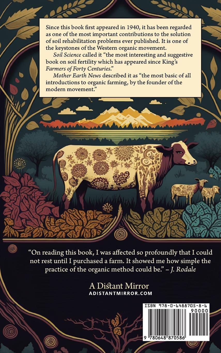 Rückseitencover An Agricultural Testament