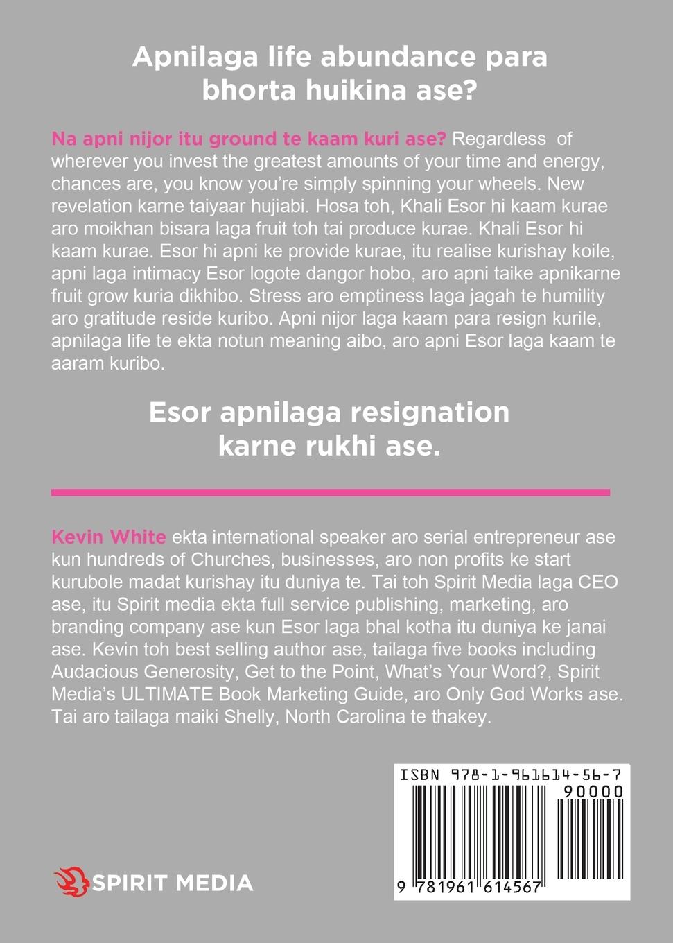 Rückseitencover Only God Works